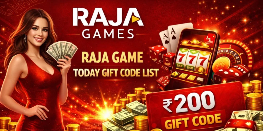 Raja Game Today Gift Code List